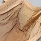 Beige Leather Chanel Shoulder Bag