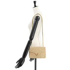 Beige Leather Chanel Shoulder Bag