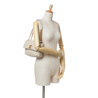 Beige Leather Chanel Flap Bag