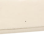 Beige Leather Chanel Flap Bag