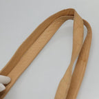 Beige Leather Chanel Shoulder Bag