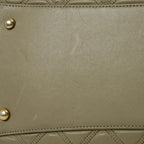 Beige Leather Chanel Shoulder Bag