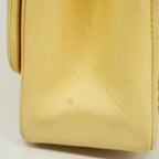 Beige Leather Chanel Shoulder Bag