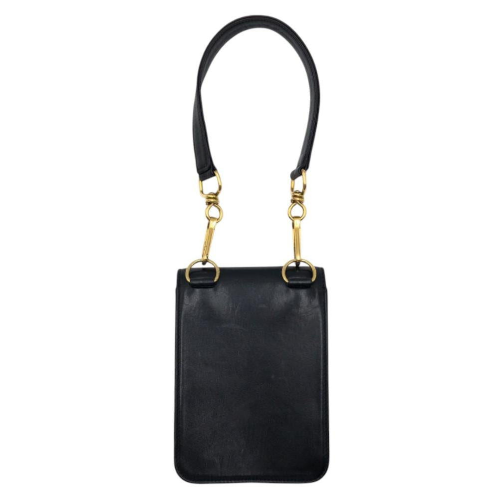 Beige Leather Chanel Shoulder Bag