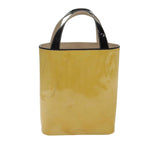 Beige Leather Chanel Tote