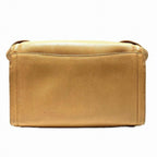 Beige Leather Chanel Shoulder Bag