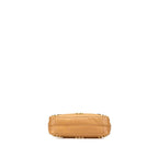 Beige Leather Chanel Shoulder Bag