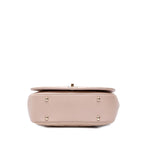 Beige Leather Chanel Flap Bag