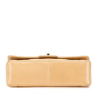 Beige Leather Chanel Flap Bag