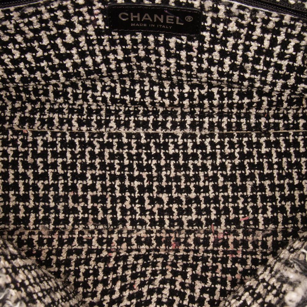 Beige Leather Chanel Flap Bag