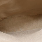 Beige Leather Chanel Tote