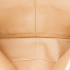 Beige Leather Chanel Flap Bag