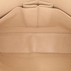 Beige Leather Chanel Flap Bag