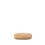 Beige Leather Chanel Shoulder Bag