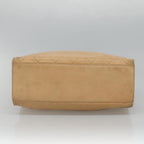 Beige Leather Chanel Shoulder Bag