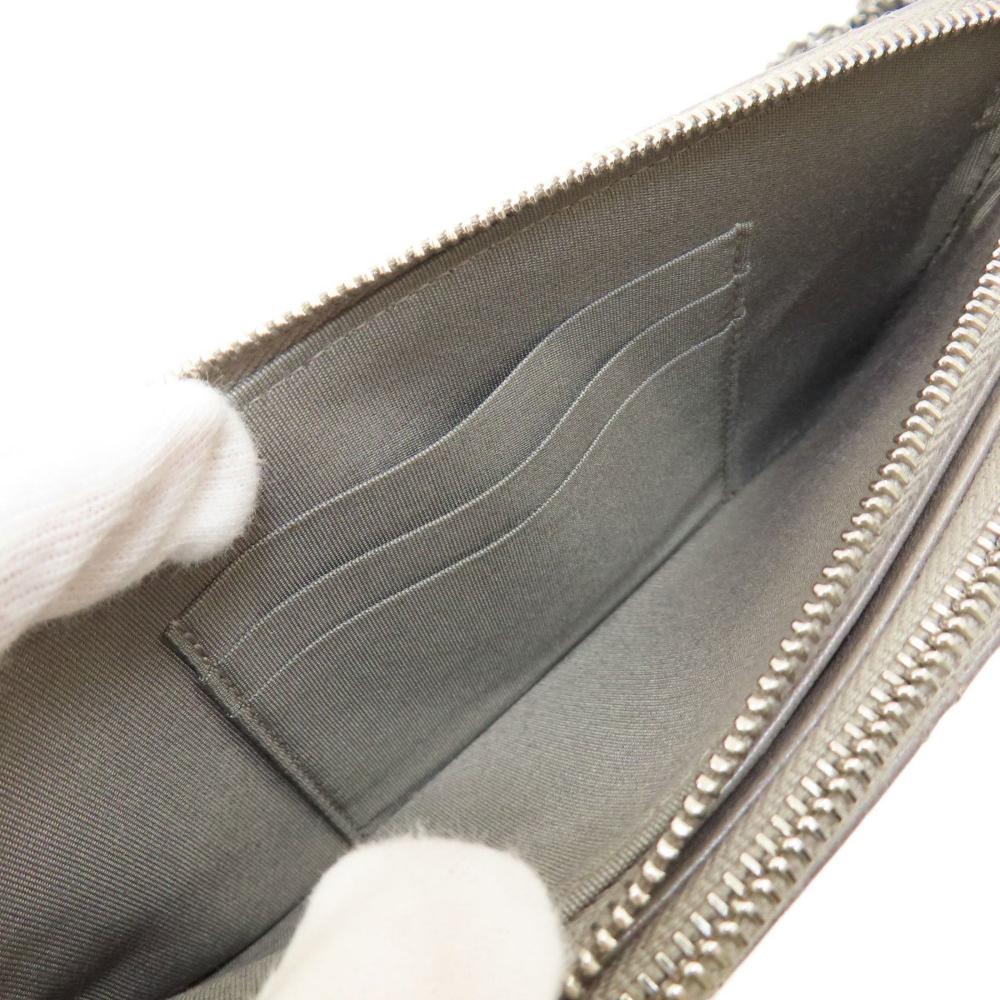 Beige Leather Chanel Shoulder Bag