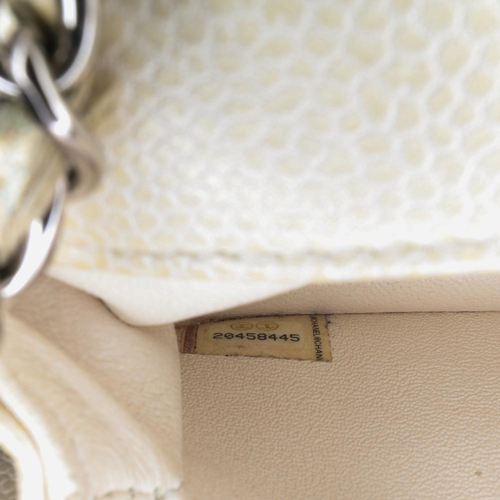 Beige Leather Chanel Flap Bag