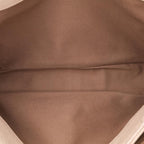 Beige Leather Chanel Flap Bag