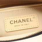 Beige Leather Chanel Belt Bag