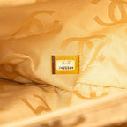 Beige Leather Chanel Flap Bag