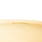 Beige Leather Chanel Flap Bag