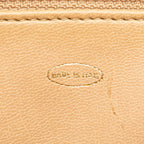 Beige Leather Chanel Shoulder Bag