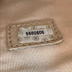 Beige Leather Chanel Shoulder Bag