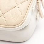 Beige Leather Chanel Belt Bag