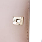 Beige Leather Chanel Flap Bag