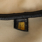 Beige Leather Chanel Shoulder Bag