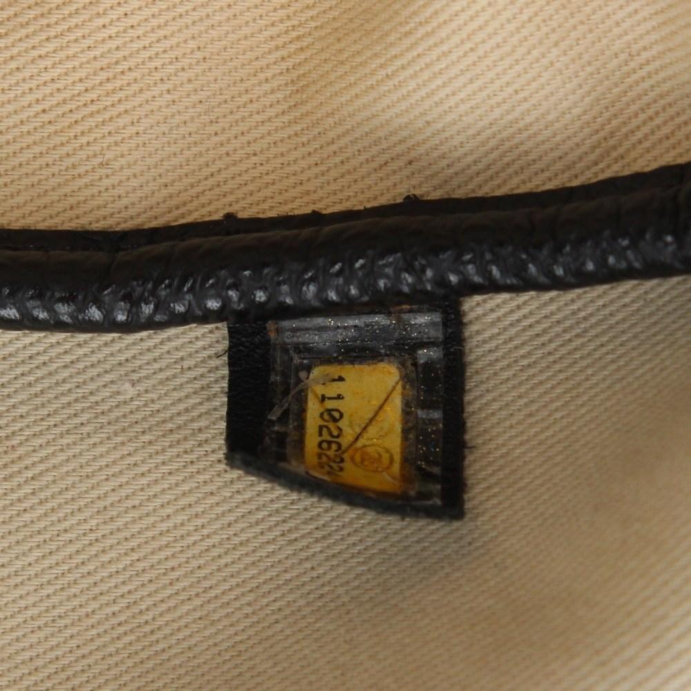 Beige Leather Chanel Shoulder Bag