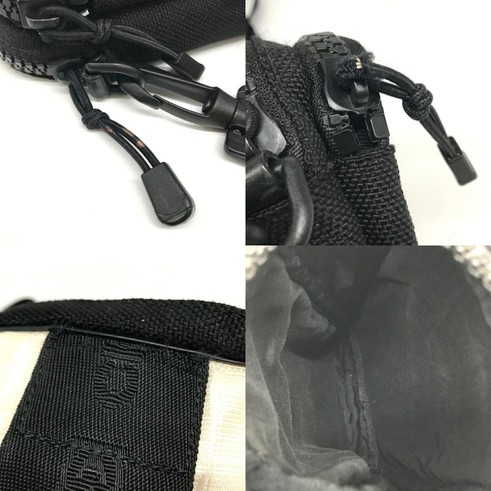 Beige Nylon Chanel Shoulder Bag