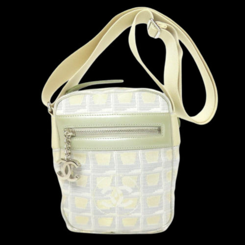 Beige Nylon Chanel Travel Line