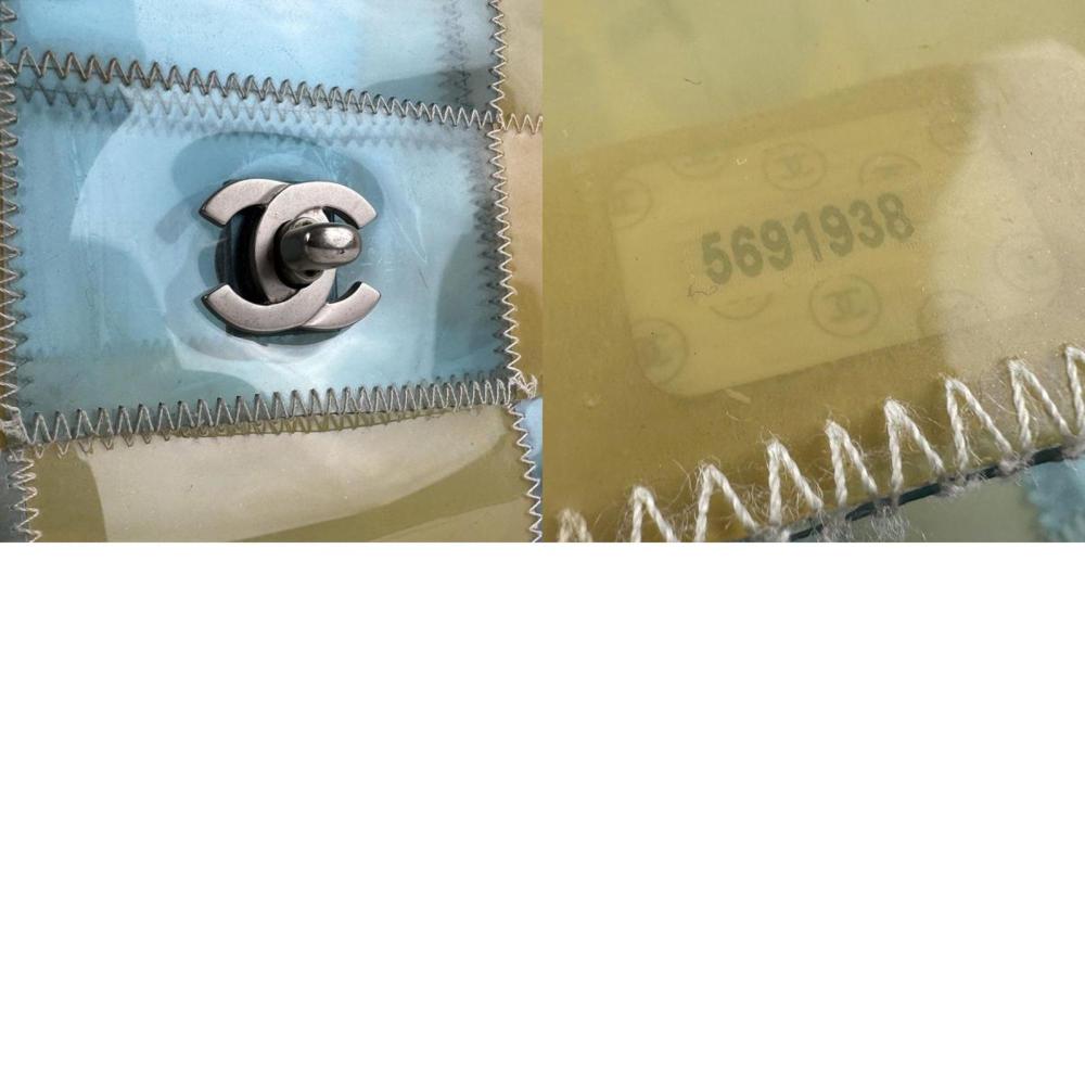 Beige Plastic Chanel Shoulder Bag