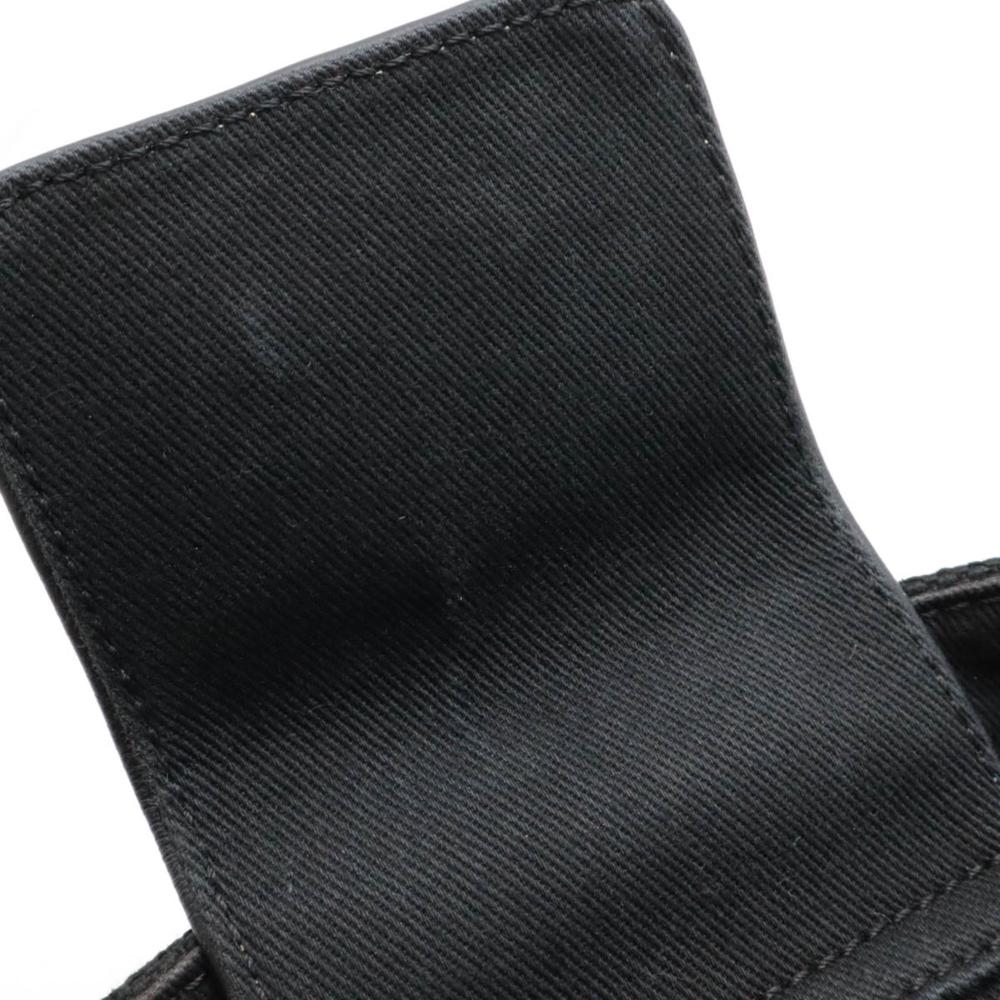 Black Canvas Chanel Tote