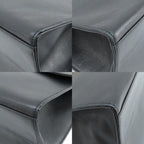 Black Canvas Chanel Shoulder Bag