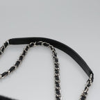Black Canvas Chanel Flap Bag