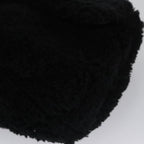 Black Canvas Chanel Flap Bag