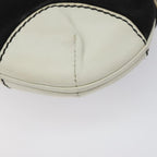 Black Canvas Chanel Shoulder Bag