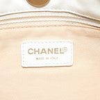 Black Canvas Chanel Shoulder Bag
