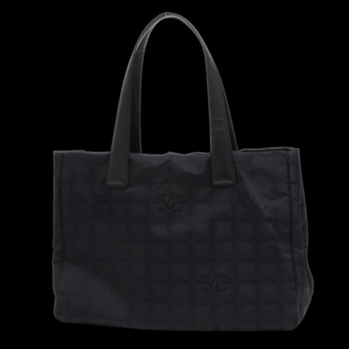 Black Canvas Chanel Travel Line