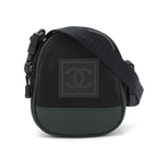Black Canvas Chanel Belt Bag