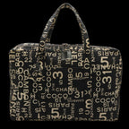 Black Canvas Chanel Travel Line