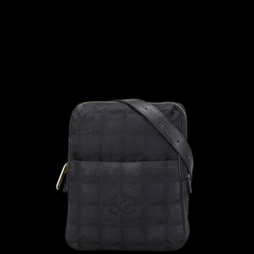 Black Canvas Chanel Travel Line
