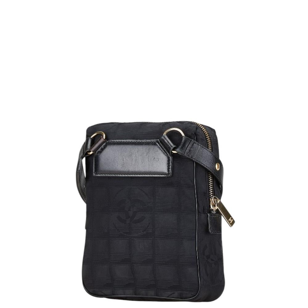 Black Canvas Chanel Travel Line