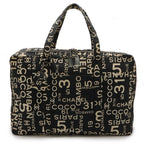 Black Canvas Chanel Travel Line