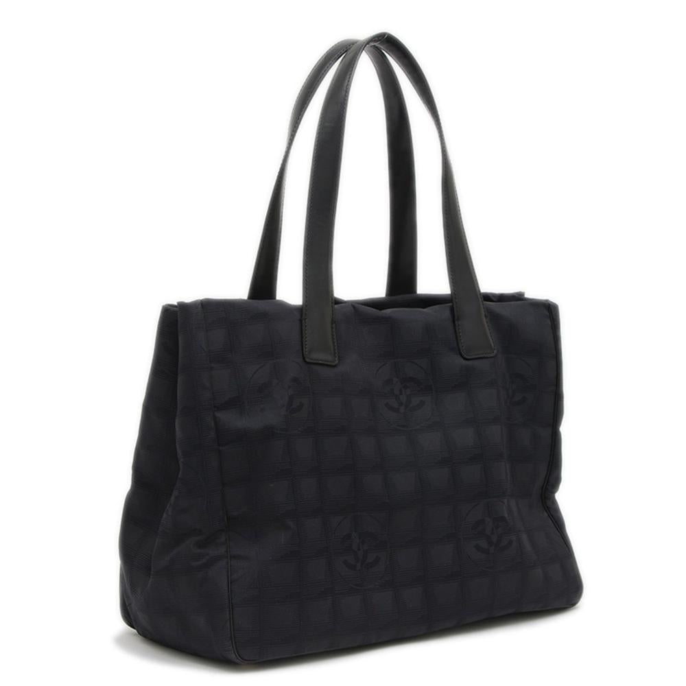 Black Canvas Chanel Travel Line