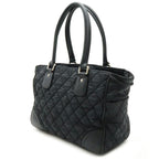 Black Canvas Chanel Tote