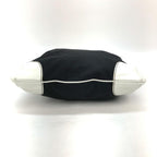 Black Canvas Chanel Shoulder Bag