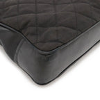 Black Canvas Chanel Tote